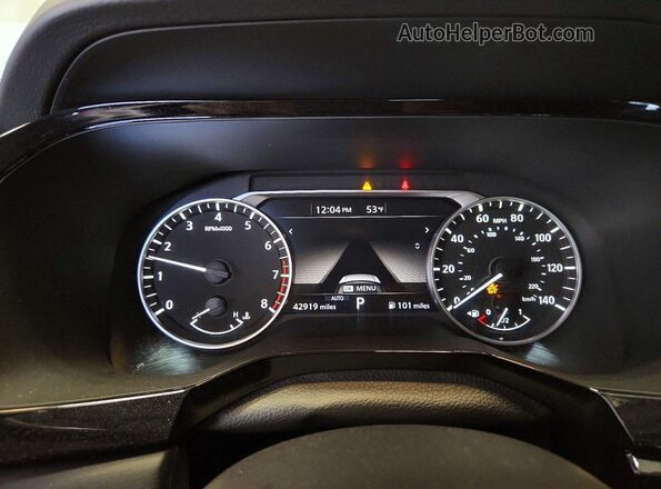 5N1DR3BC5RC250390 2024 NISSAN PATHFINDER Gray Widok zestawu wskaźników
