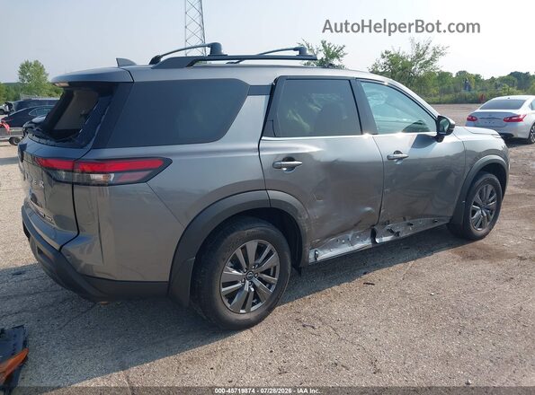 5N1DR3BC6RC274763 2024 NISSAN PATHFINDER Gray Trasero derecho