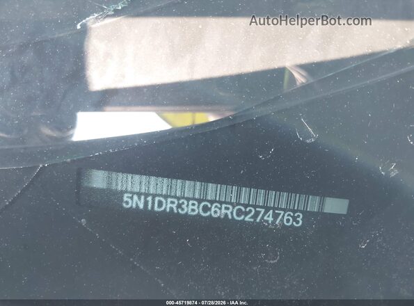 5N1DR3BC6RC274763 2024 NISSAN PATHFINDER Gray Vista del compartimento del motor