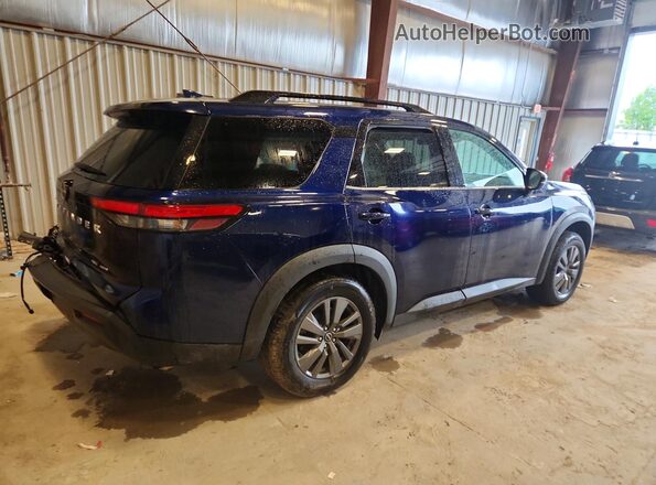 5N1DR3BC7RC259849 2024 NISSAN PATHFINDER Blue Задня права чверть