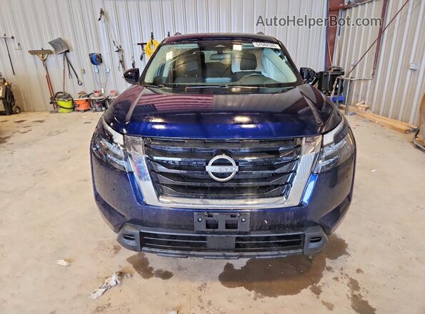 5N1DR3BC7RC259849 2024 NISSAN PATHFINDER Blue Вид спереду
