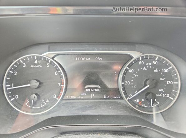 5N1DR3BC8SC205014 2025 NISSAN PATHFINDER Blue ხელსაწყოთა პანელის ხედი
