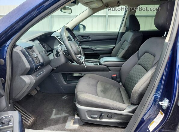 5N1DR3BC8SC205014 2025 NISSAN PATHFINDER Blue წინა სალონის ხედი