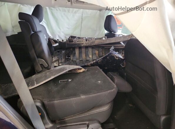5N1DR3BCXNC214818 2022 NISSAN PATHFINDER Blue Widok tylnych siedzeń