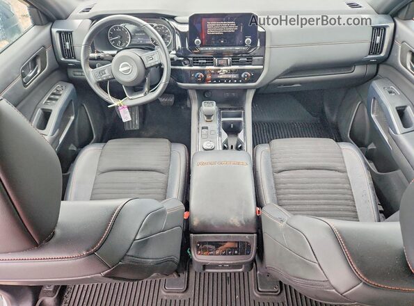 5N1DR3BD0SC216078 2025 NISSAN PATHFINDER White Widok deski rozdzielczej