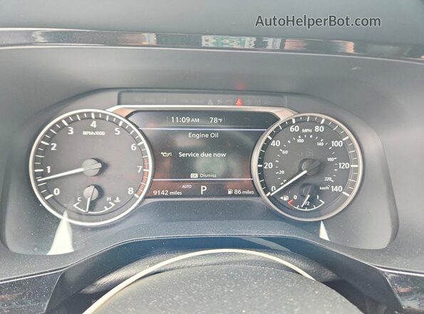 5N1DR3BD0SC216078 2025 NISSAN PATHFINDER White Widok zestawu wskaźników