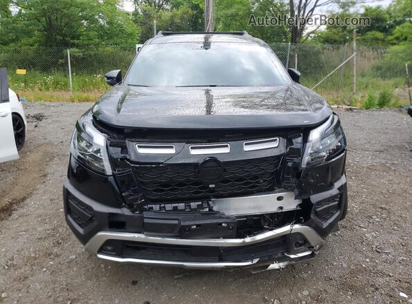 5N1DR3BD0SC318156 2025 NISSAN PATHFINDER Black Widok z przodu