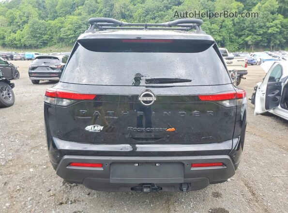 5N1DR3BD0SC318156 2025 NISSAN PATHFINDER Black Widok z tyłu