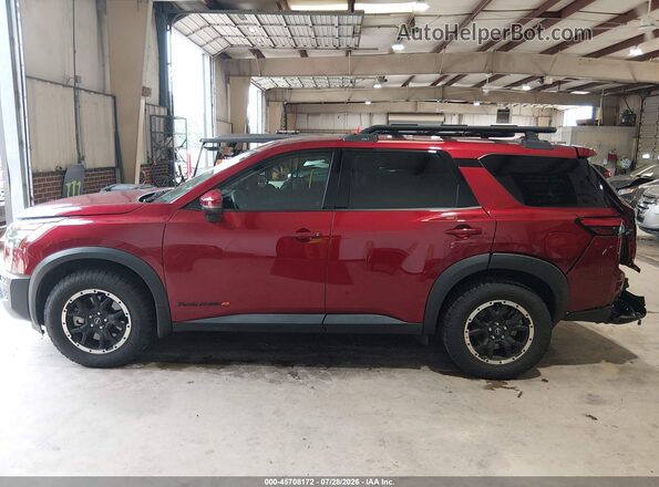 5N1DR3BD2RC238397 2024 NISSAN PATHFINDER Red სალონის 360-გრადუსიანი ხედი