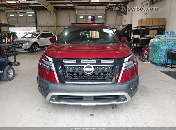 5N1DR3BD2RC238397 2024 NISSAN PATHFINDER Red ხელსაწყოთა პანელის ხედი