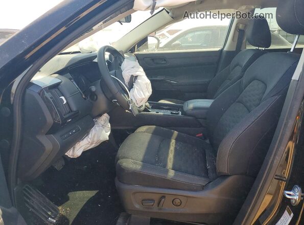 5N1DR3BD3SC271009 2025 NISSAN PATHFINDER Black წინა სალონის ხედი