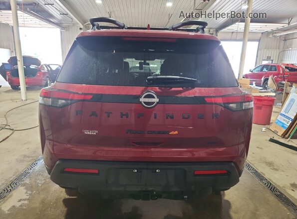 5N1DR3BD4SC285162 2025 NISSAN PATHFINDER Red Widok z tyłu
