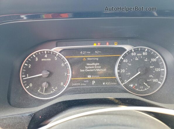 5N1DR3BD9RC294515 2024 NISSAN PATHFINDER Tan Instrument cluster view