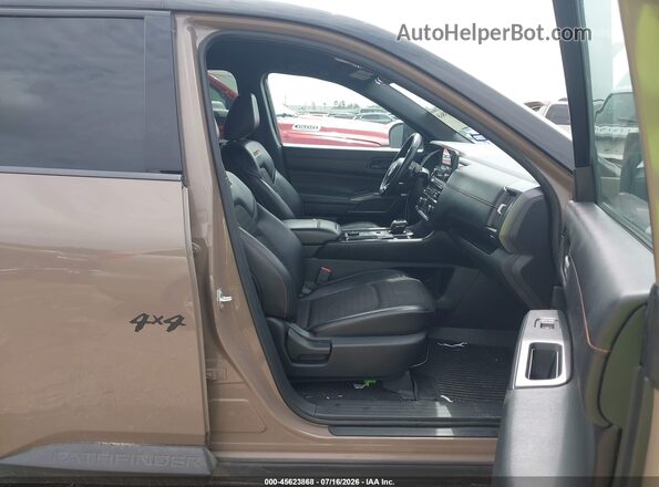 5N1DR3BDXPC210716 2023 NISSAN PATHFINDER Brown Vista interior delantera