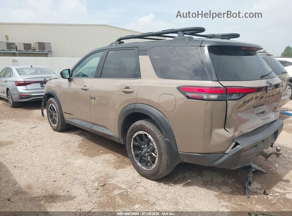 5N1DR3BDXPC210716 2023 NISSAN PATHFINDER Brown Trasero izquierdo