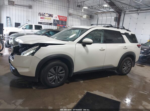 5N1DR3BDXRC307143 2024 NISSAN PATHFINDER White Սալոնի 360 աստիճան տեսք