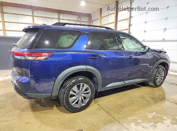 5N1DR3BE3TC249165 2026 NISSAN PATHFINDER Blue უკანა მარჯვენა