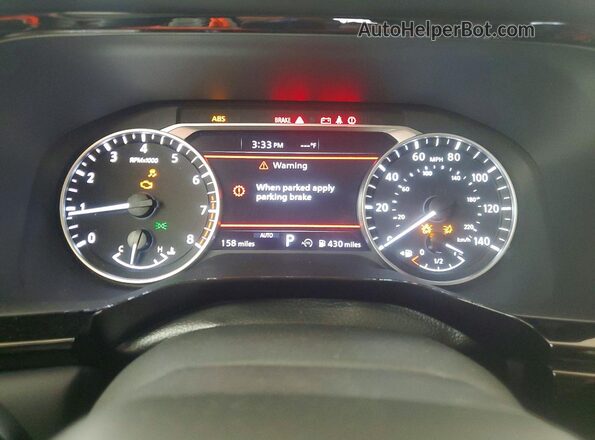 5N1DR3BE8TC259691 2026 NISSAN PATHFINDER White Vista del cuadro de instrumentos