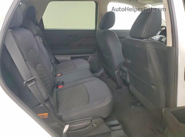 5N1DR3BE8TC259691 2026 NISSAN PATHFINDER White Vista interior trasera