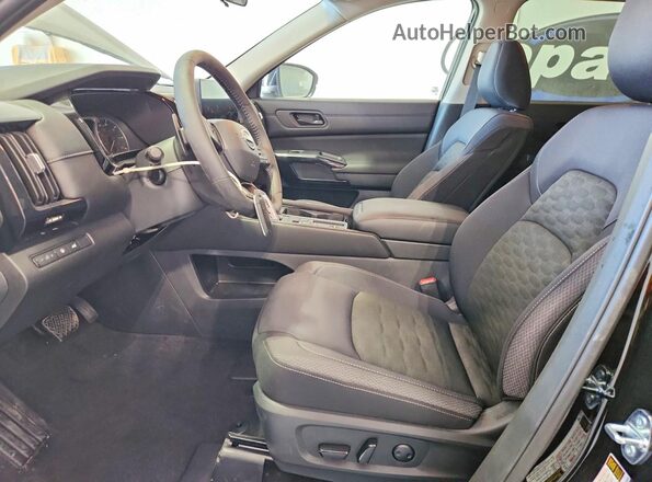 5N1DR3BS7TC265178 2026 NISSAN PATHFINDER Black წინა სალონის ხედი