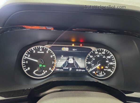 5N1DR3BS7TC265178 2026 NISSAN PATHFINDER Black ხელსაწყოთა პანელის ხედი