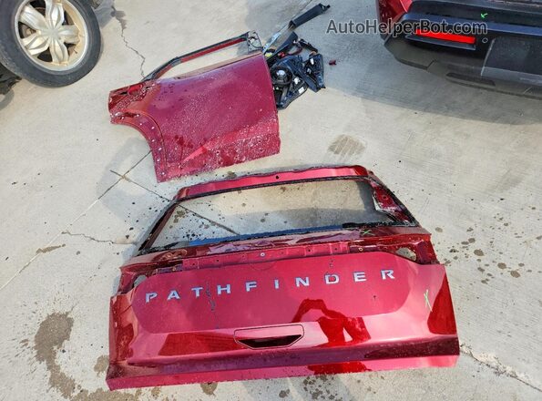 5N1DR3BS9TC216175 2026 NISSAN PATHFINDER Red Vista del compartimento del motor
