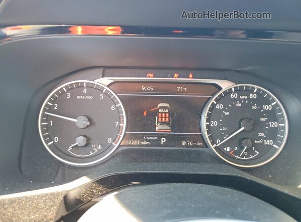 5N1DR3CAXSC298034 2025 NISSAN PATHFINDER Черный Вид щитка приборов
