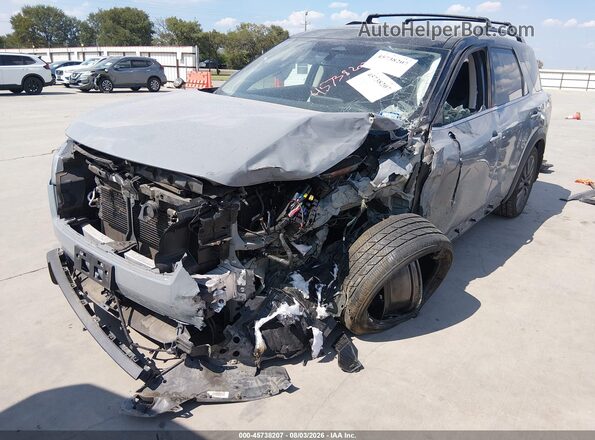 5N1DR3CB2RC231267 2024 NISSAN PATHFINDER Gray Вид спереду