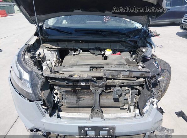 5N1DR3CB2RC231267 2024 NISSAN PATHFINDER Gray Вид ззаду
