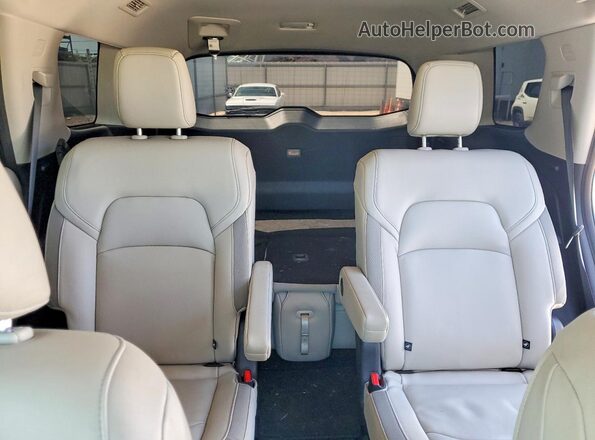 5N1DR3CB3PC218265 2023 NISSAN PATHFINDER White უკანა სავარძლების ხედი