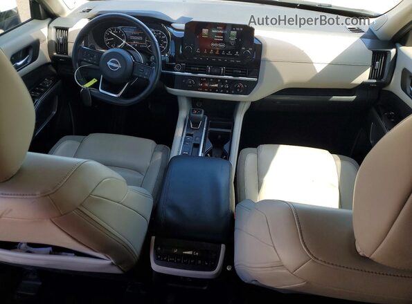 5N1DR3CB3PC218265 2023 NISSAN PATHFINDER White წინა პანელის ხედი