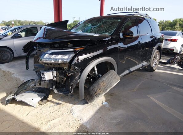 5N1DR3CB3SC223393 2025 NISSAN PATHFINDER Черный Передняя левая четверть