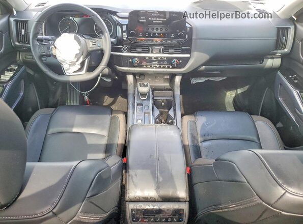 5N1DR3CB6RC241929 2024 NISSAN PATHFINDER Green Widok deski rozdzielczej