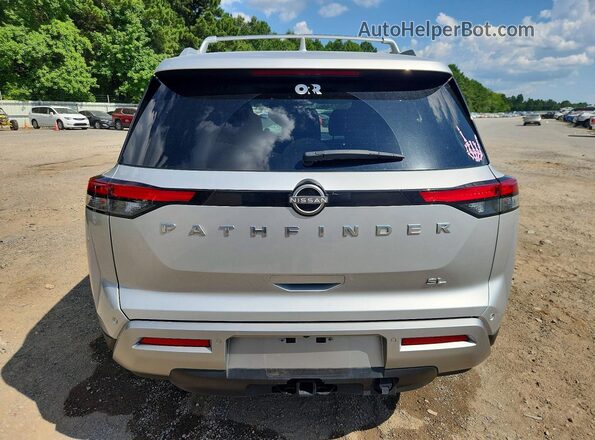 5N1DR3CB6SC216924 2025 NISSAN PATHFINDER Silver Widok z tyłu