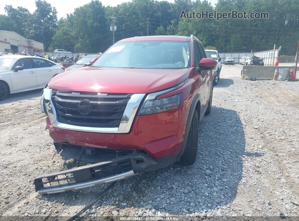 5N1DR3CB6SC234534 2025 NISSAN PATHFINDER Красный Передняя левая четверть