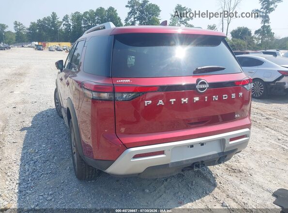 5N1DR3CB6SC234534 2025 NISSAN PATHFINDER Красный Задняя левая четверть