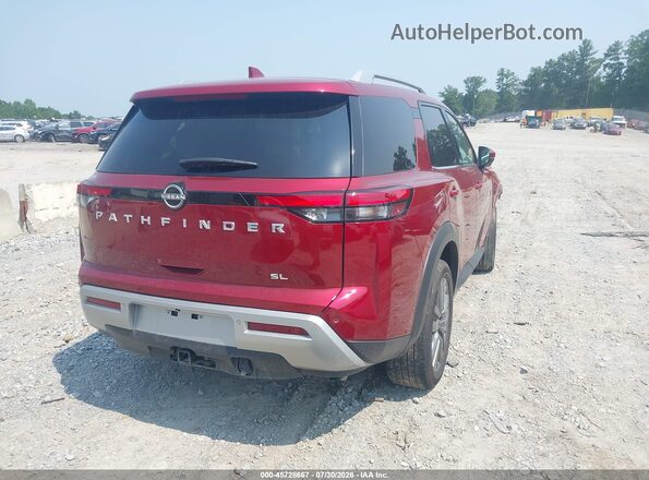 5N1DR3CB6SC234534 2025 NISSAN PATHFINDER Красный Задняя правая четверть