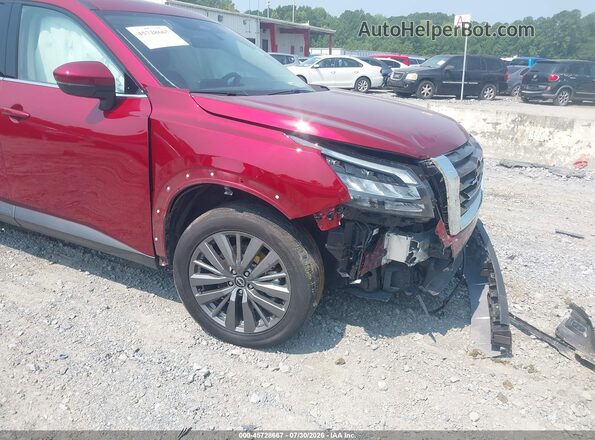 5N1DR3CB6SC234534 2025 NISSAN PATHFINDER Красный Вид спереди