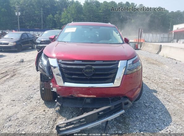 5N1DR3CB6SC234534 2025 NISSAN PATHFINDER Красный Вид панели приборов