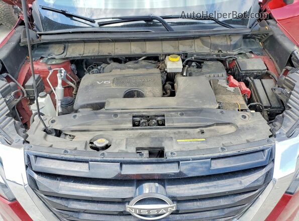 5N1DR3CC1PC245831 2023 NISSAN PATHFINDER Red Engine compartment view