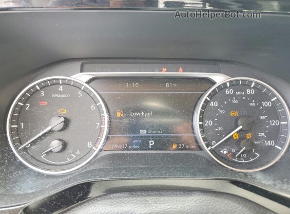 5N1DR3CC1PC245831 2023 NISSAN PATHFINDER Red Instrument cluster view