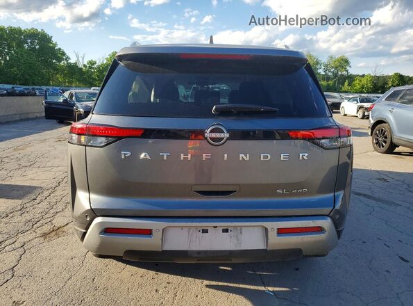 5N1DR3CC1RC212296 2024 NISSAN PATHFINDER Gray Rear view