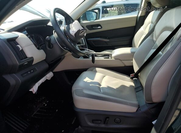 5N1DR3CC2PC236247 2023 NISSAN PATHFINDER Green წინა სალონის ხედი