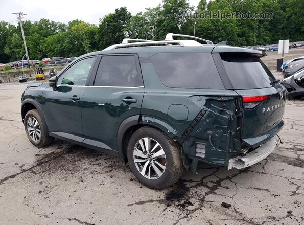 5N1DR3CC2RC299108 2024 NISSAN PATHFINDER Green Trasero izquierdo