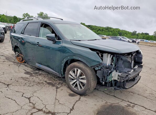 5N1DR3CC2RC299108 2024 NISSAN PATHFINDER Green Delantero derecho