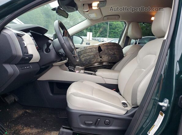 5N1DR3CC2RC299108 2024 NISSAN PATHFINDER Green Vista interior delantera