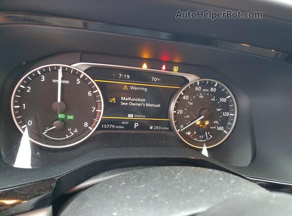 5N1DR3CC2RC299108 2024 NISSAN PATHFINDER Green Vista del cuadro de instrumentos