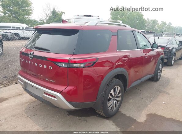 5N1DR3CC3RC204281 2024 NISSAN PATHFINDER Red Trasero derecho