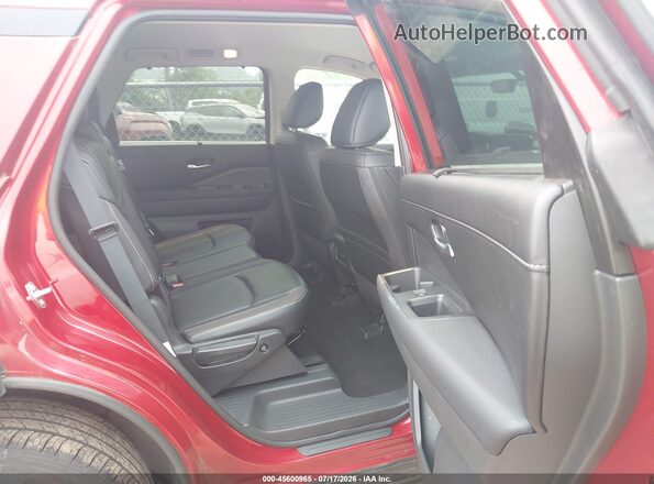 5N1DR3CC3RC204281 2024 NISSAN PATHFINDER Red Vista de los asientos traseros