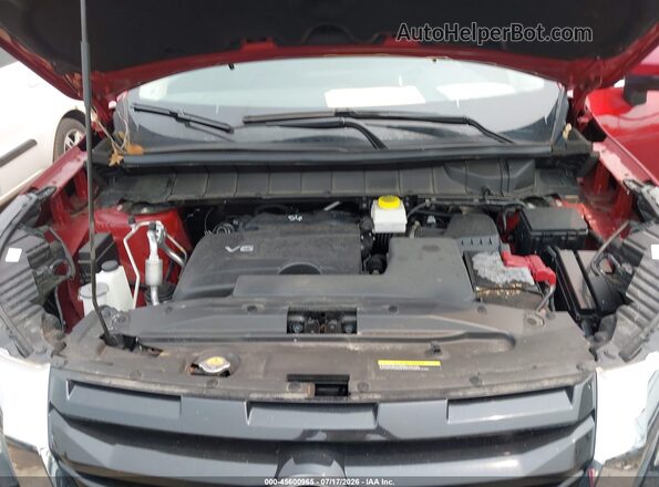 5N1DR3CC3RC204281 2024 NISSAN PATHFINDER Red Vista del compartimento del motor